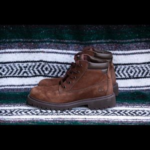 Brown Leather Timberland Boots